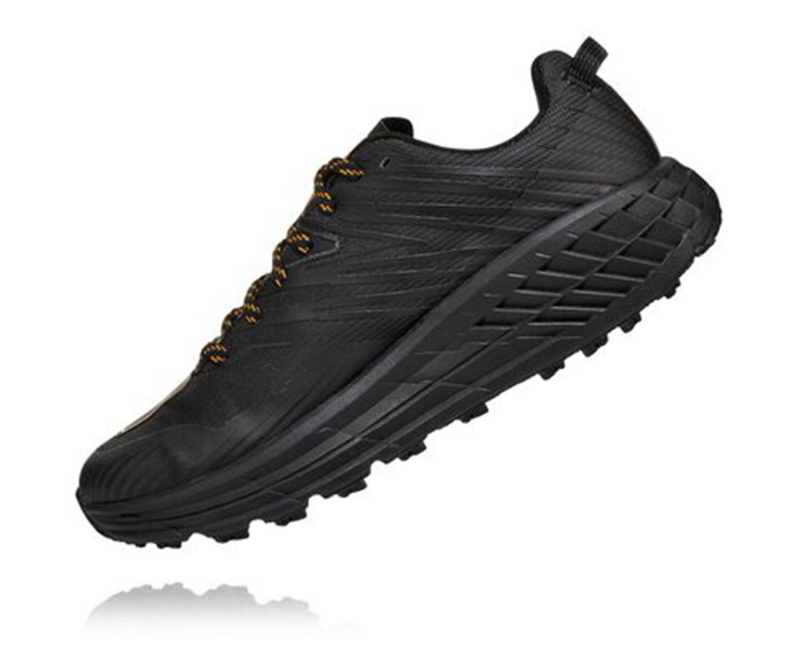 Hoka One One Trailove Tenisky Panske Čierne - Speedgoat 4 GORE-TEX - 17802-LTUC